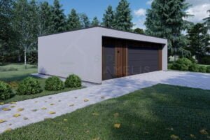 SIP Insulated Double Garage + Storage  Carnforth 56m²