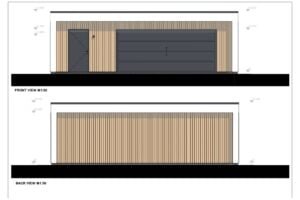 SIP Insulated Double Garage + Storage Morecambe 56m²