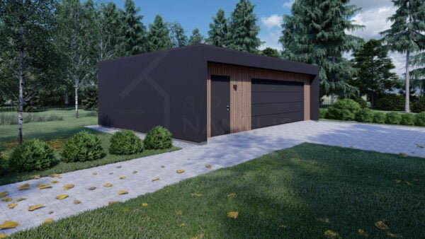 SIP Insulated Double Garage + Storage Morecambe 56m²