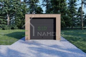 SIP Insulated Garage Dendron 15m²