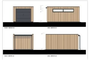 SIP Insulated Garage Dendron 15m²