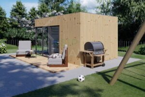SIP Insulated Garden Pod Belgrade 12.5 m²