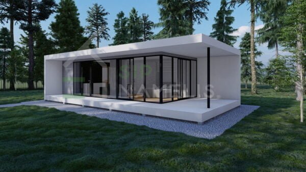 SIP Insulated Summer House Oxton 31m² + Terrace 23m²