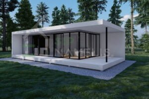 SIP Insulated Summer House Oxton 31m² + Terrace 23m²