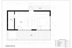 Timber Frame House Galerius 36 m²