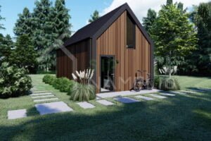 Timber Frame House Paris 43 m²