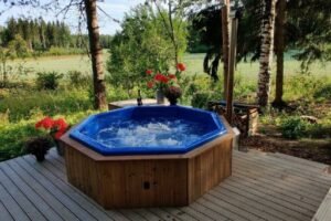 Hot Tub Octagon with Inside Heater Eli 180cm