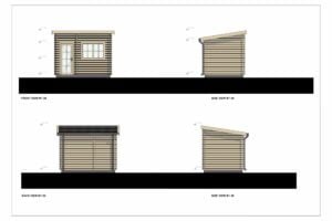 Portable Sauna Derby 8m²