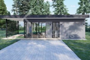 Timber Frame Summer House Owen 47m²