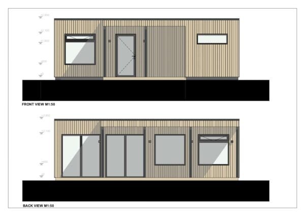 Timber Frame Summer House Owen 47m²