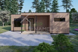 Timber Frame Summer House Owen 47m²