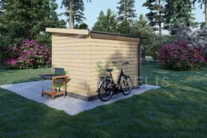 Wooden Garden Shed Bampton 28mm, 2x3, 6m²