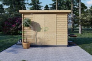 Wooden Garden Shed Bampton 28mm, 2x3, 6m²