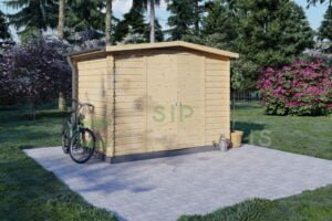 Wooden Garden Shed Carlisle, 28mm, 2x3, 6m²