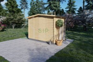 Wooden Garden Shed Carlisle, 28mm, 2x3, 6m²