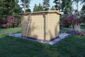 Wooden Garden Shed Orton, 28mm, 2x3, 6m²