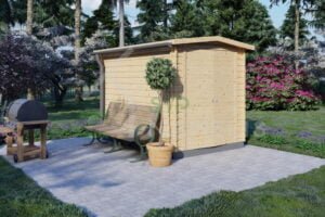 Wooden Garden Shed Orton, 28mm, 2x3, 6m²