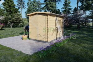 Wooden Garden Shed Orton, 28mm, 2x3, 6m²