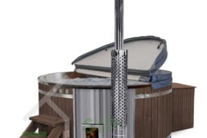 Hot Tub with External Heater Safari 200cm