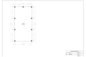 Carport Felton 3x6 m, 18m²