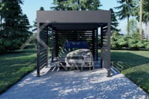 Carport Felton 3x6 m, 18m²