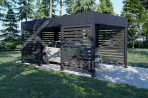 Carport Felton 3x6 m, 18m²