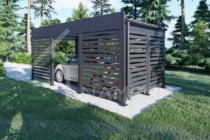 Carport Felton 3x6 m, 18m²