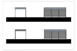 Carport Oxnam 3x6 m, 18m²