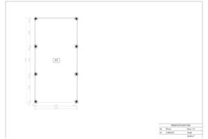 Carport Oxnam 3x6 m, 18m²