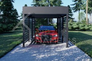 Carport Oxnam 3x6 m, 18m²