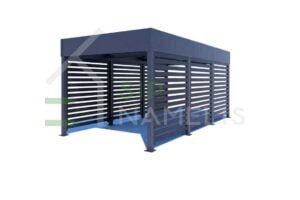 Carport Oxnam 3x6 m, 18m²