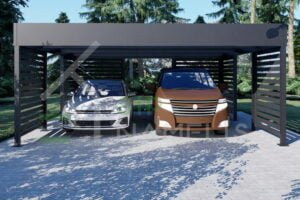 Double Carport Belsay 6x6 m, 36m²