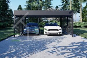 Double Carport Layla 6x6 m, 36m²