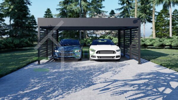 Double Carport Layla 6x6 m, 36m²