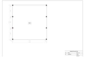 Double Carport Layla 6x6 m, 36m²