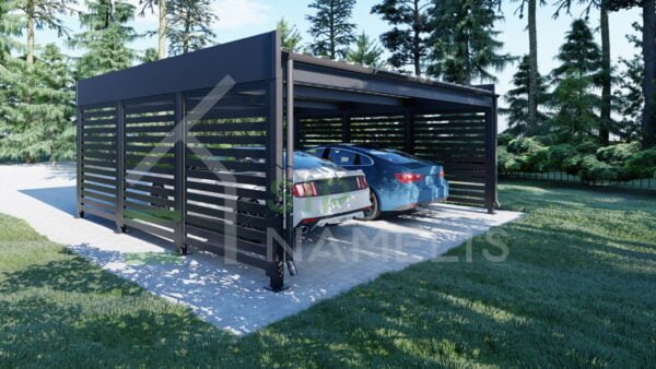 Double Carport Layla 6x6 m, 36m²