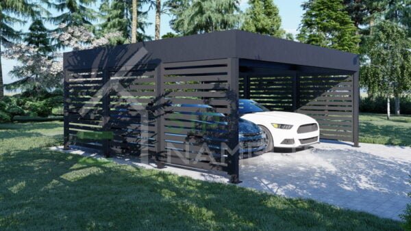 Double Carport Layla 6x6 m, 36m²