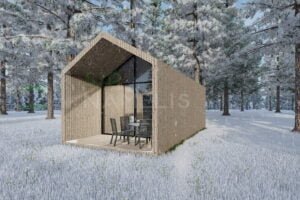 Insulated Modular House Tripoli 7.8x4.2 m, 29m²