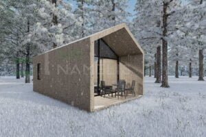 Insulated Modular House Tripoli 7.8x4.2 m, 29m²