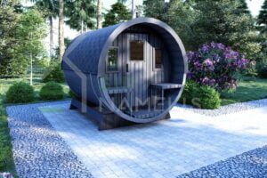 Outdoor Barrel Sauna Blackpool 2.3x3 m