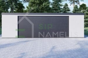 Prefab Double Garage Coverack 8x5 m, 40m²
