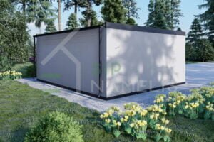 Prefab Double Garage Falmouth 5.8x5 m, 29m²