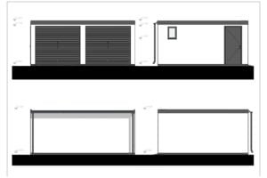 Prefab Double Garage Plymouth 5.8x5 m, 29m²