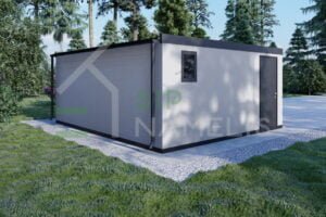 Prefab Double Garage Plymouth 5.8x5 m, 29m²
