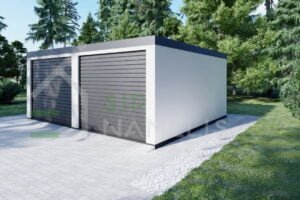 Prefab Double Garage Plymouth 5.8x5 m, 29m²
