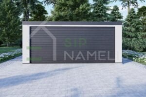 Prefab Double Garage Swanage 5.8x5 m, 29m²