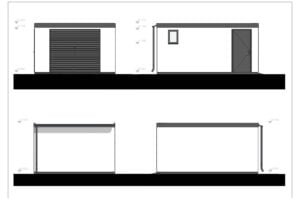 Single Garage 5x4 m, 20m²