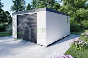 Single Garage 5x4 m, 20m²