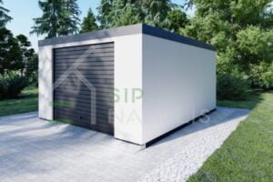 Single Garage 5x4 m, 20m²