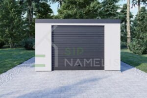 Single Garage 5x4 m, 20m²